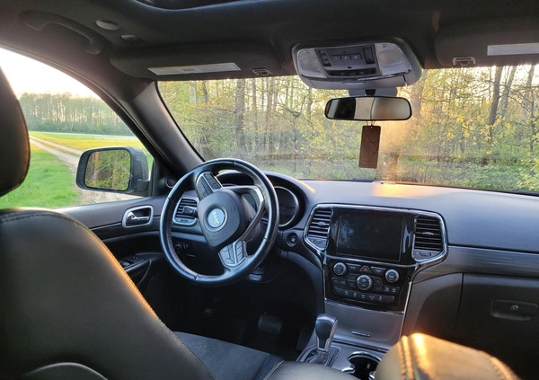 Jeep Grand Cherokee cena 131000 przebieg: 40000, rok produkcji 2021 z Obrzycko małe 379